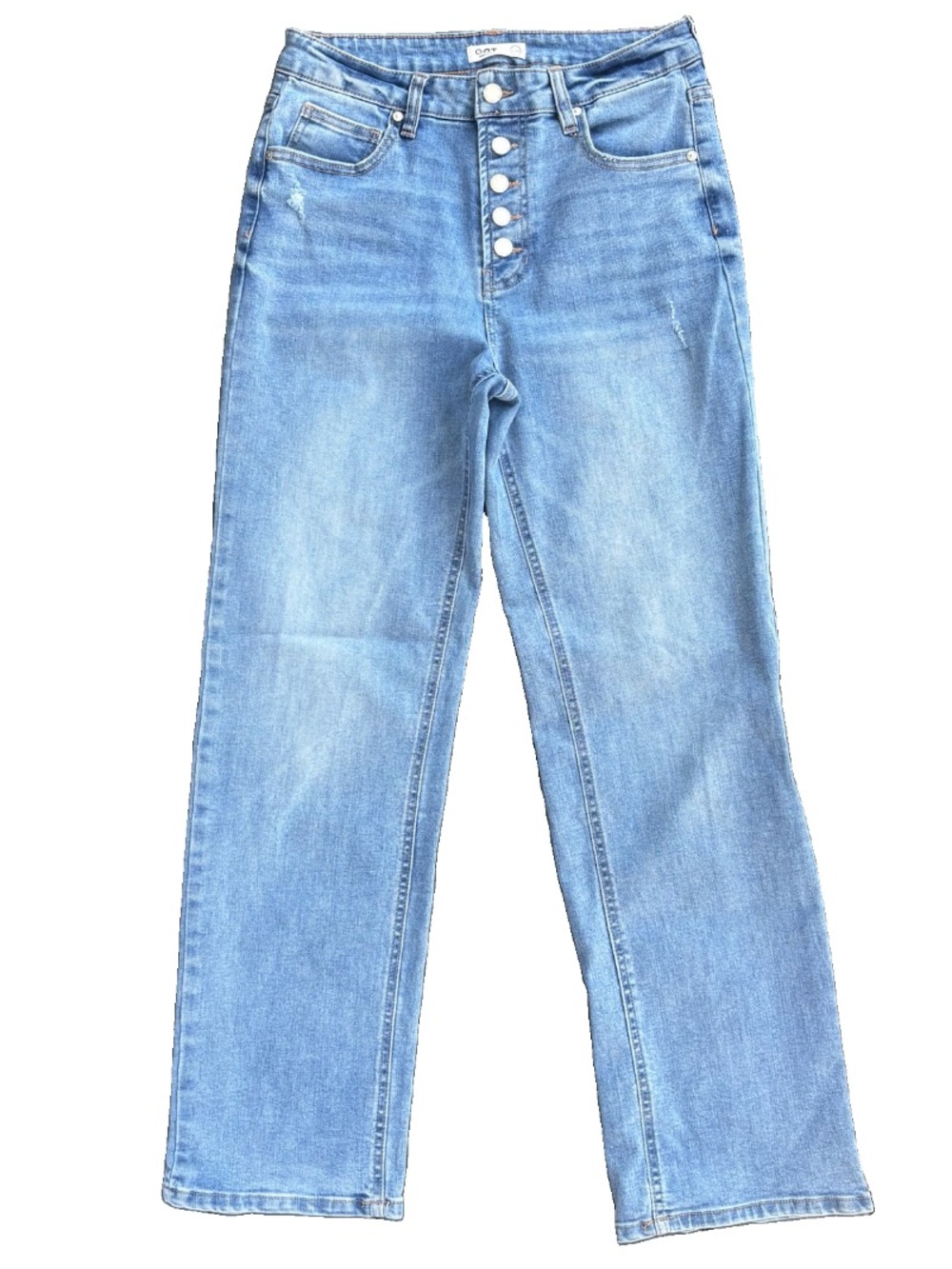 OAT New York Button Fly Straight Leg Jeans